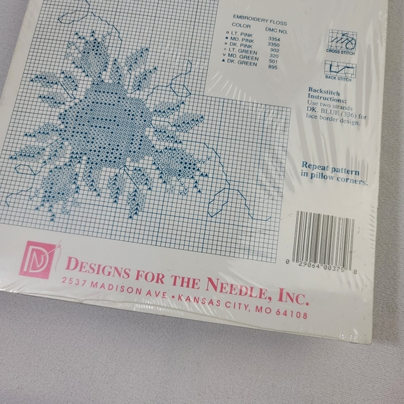 Designs For The Needle Pillowsham - Cross Stitch - Picture 7 of 10